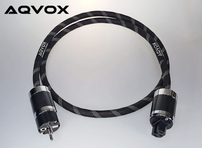 AQVOX EDGE High-End Power Cord (230 VAC)